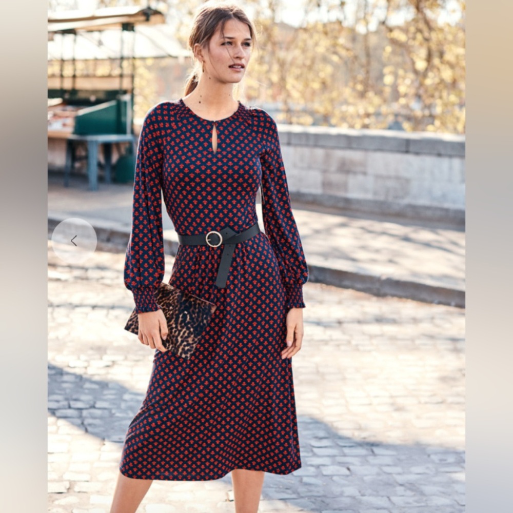 Boden | Eliza Jersey Midi Dress //  14R